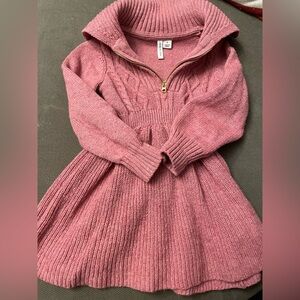 Janie and Jack Pink Knit Dress